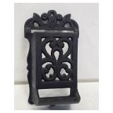 Cast Iron Wall Mount Match Safe