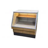 Slant Front Floor Model Lighted Display Case