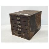 Metal Drawer Cabinet Full of Buttons & Snaps