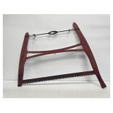 Primitive Wooden Buck Saw