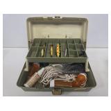 Tackle Box with Assorted Lures and Tackle