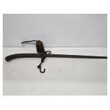Early Cast Iron Beam Scale with Weight