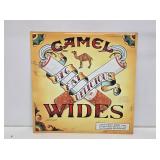 Camel Cigarettes Embossed Metal Sign