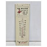 Jim Walker Farm Supply Advertising Thermometer