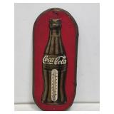 1936 Coca-Cola Christmas Bottle Thermometer