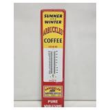 Arbuckles' Coffee Advertising Thermometer