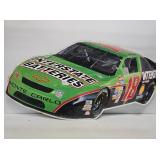 Interstate Batteries Nascar Embossed Metal Sign