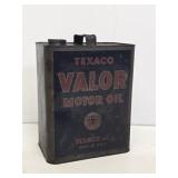 Texaco Valor Motor Oil 2 Gallon Can