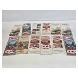 Texaco Advertising Road Maps