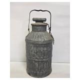 Texaco Embossed Metal 5 Gallon Can