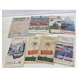 Texaco Advertising Road Maps