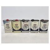 Texaco 1 Pint Cans