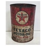 Texaco Motor Oil 5 Quart Can