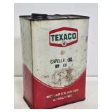 Texaco Capella Oil 1 Gallon Can