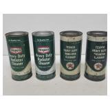 Texaco Radiator Cleaner Cans