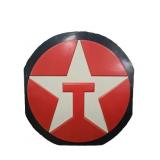 Large Texaco Service Station Lexan Lens Sign