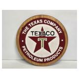 Texaco Painted Wooden Sign