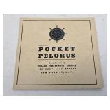 Texaco Advertising Pocket Pelorus