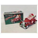 Old Style Cartoon Car Santa Claus Toy