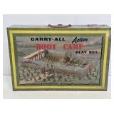 1968 Marx Army Boot Camp Metal Play Set