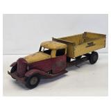 Early Structo Toys Pressed Steel Dump Truck
