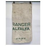 Ranger Alfalfa Canvas Sack