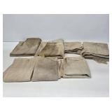 7 Early Blank Canvas Feed Sacks