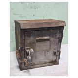 Early Steel Railroad Call Box with L&N RR Lock