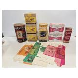NOS Ice Cream Advertising Cartons