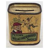 Peters Weatherbird Shoes Coin Bank