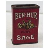 NOS Ben-Hur Sage Tin with Original Product