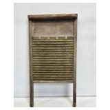 Primitive Pasco Brass Washboard
