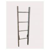 Primitive Wooden 4 Rung Ladder