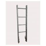 Primitive Wooden 4 Rung Ladder