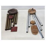 2 Sets of Wind Chimes