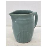 Monmouth Pottery Blue Pitcher