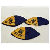 3 NOS Blue Horse School Supplies Beanies