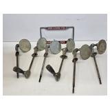 Early Adjustable Automobile Rearview Mirrors