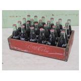 Wooden Coca-Cola Crate with Unopened Bottles