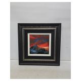 Framed Mountain Picture