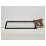 Primitive Meat Saw with Wooden Handle