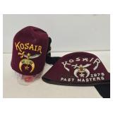 Vintage Kosair Shriner Hats