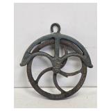 Early 10" Cast Iron Well Pulley