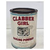 Clabber Girl Baking Powder Advertising Tin