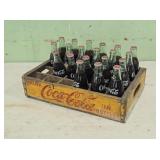 Wooden Coca-Cola Crate with Unopened Bottles