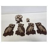 Vintage Owls Wall Decor