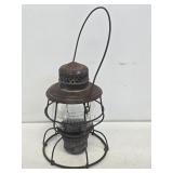 Wabash Railroad Lantern with Original Globe