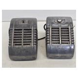 2 Early Eprad Drive-In Movie Car Speakers
