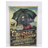 Bull Durham Tobacco Cardstock Sign