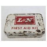 L&N Railroad First Aid Kit with Supplies